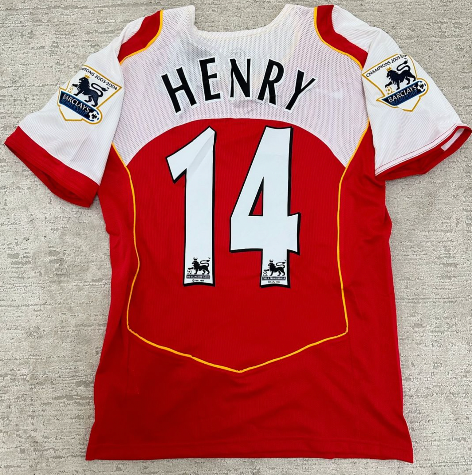 2004/2005 Arsenal Heim Retro Trikot