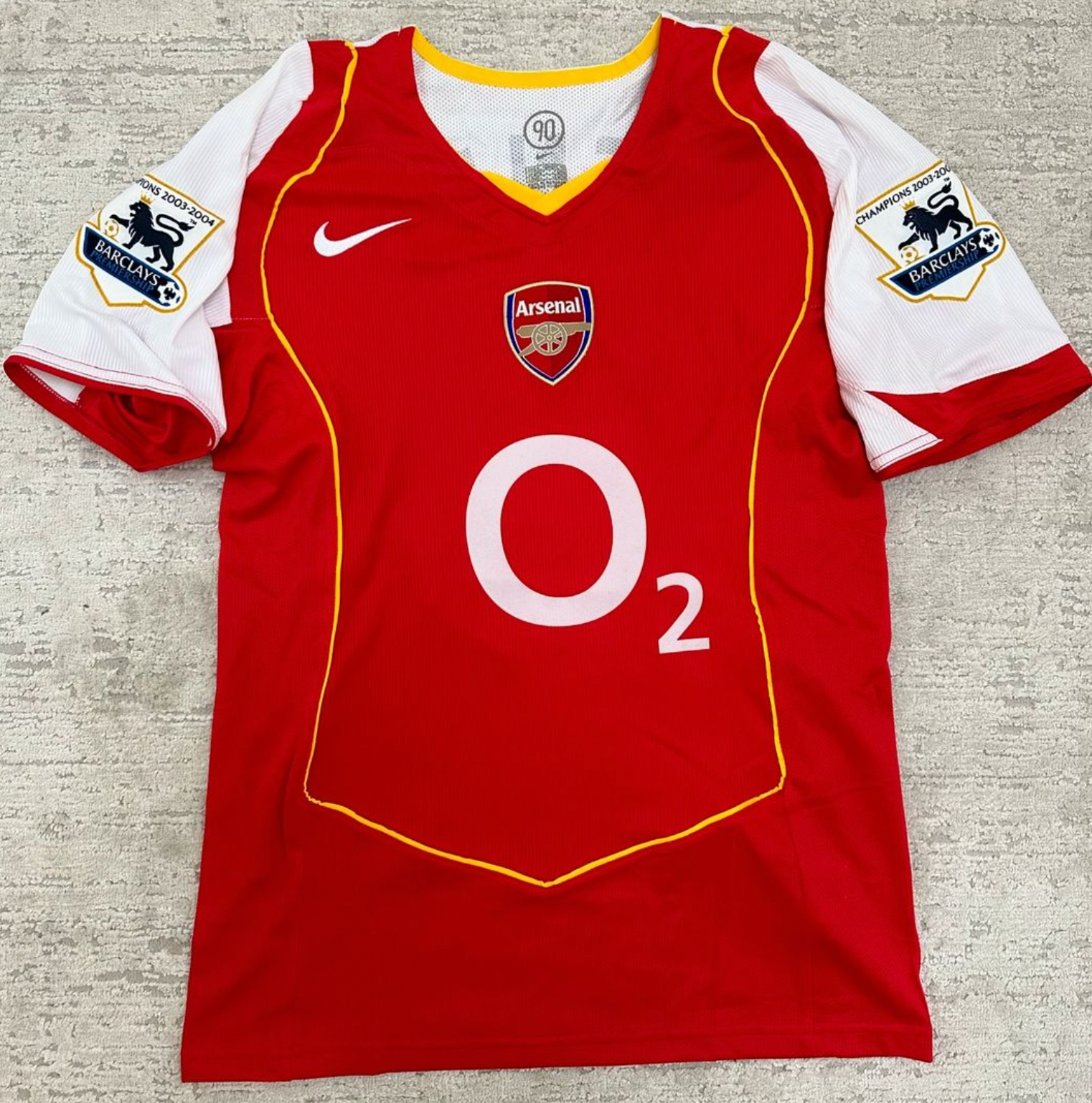 2004/2005 Arsenal Heim Retro Trikot