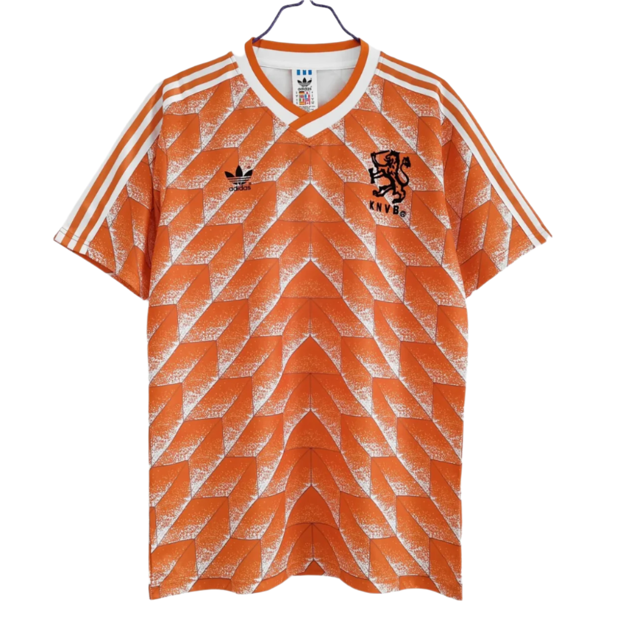 Equipación local Países Bajos 1988