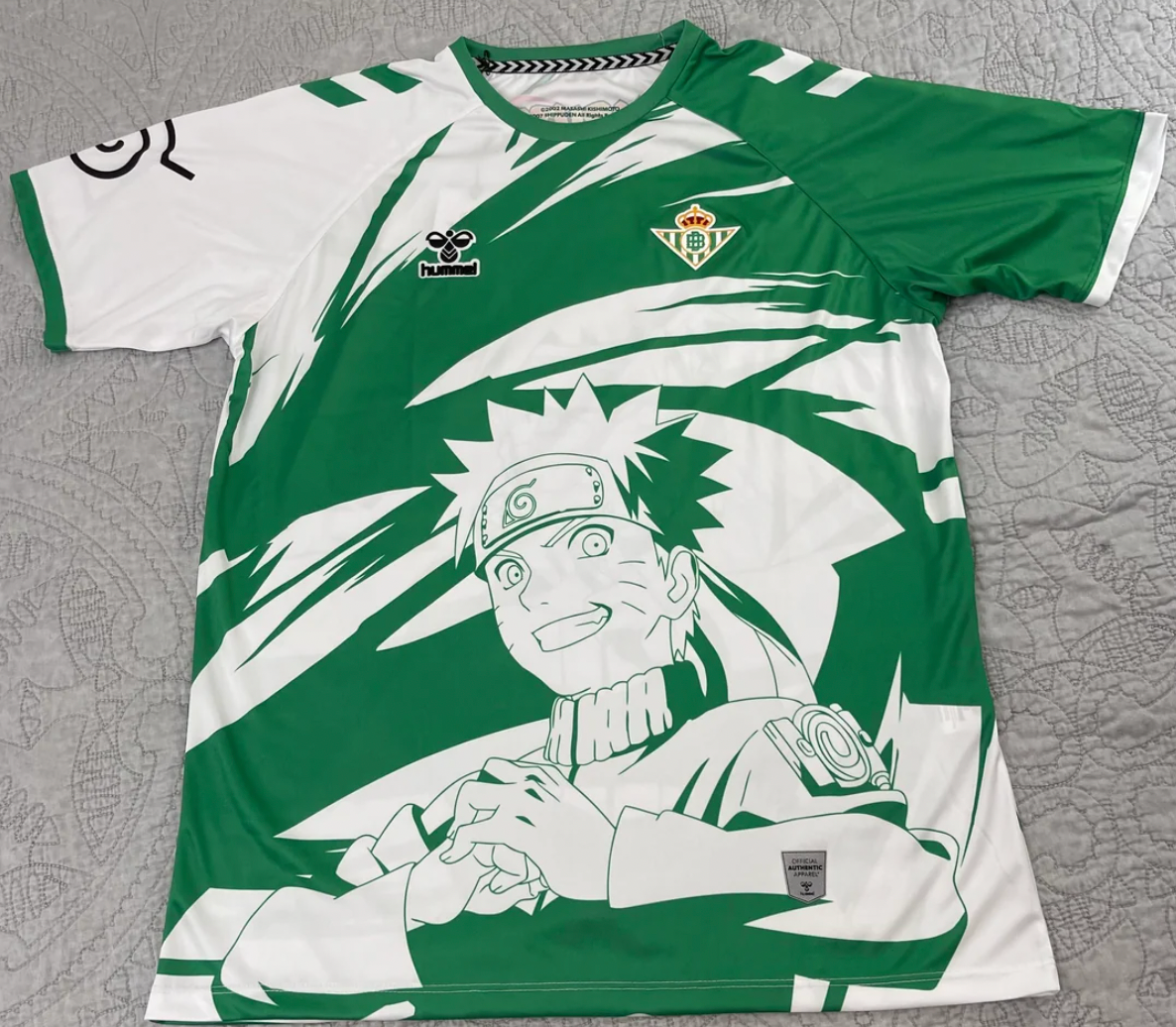 Maglia Naruto Real Betis 25/26 Edizione Speciale