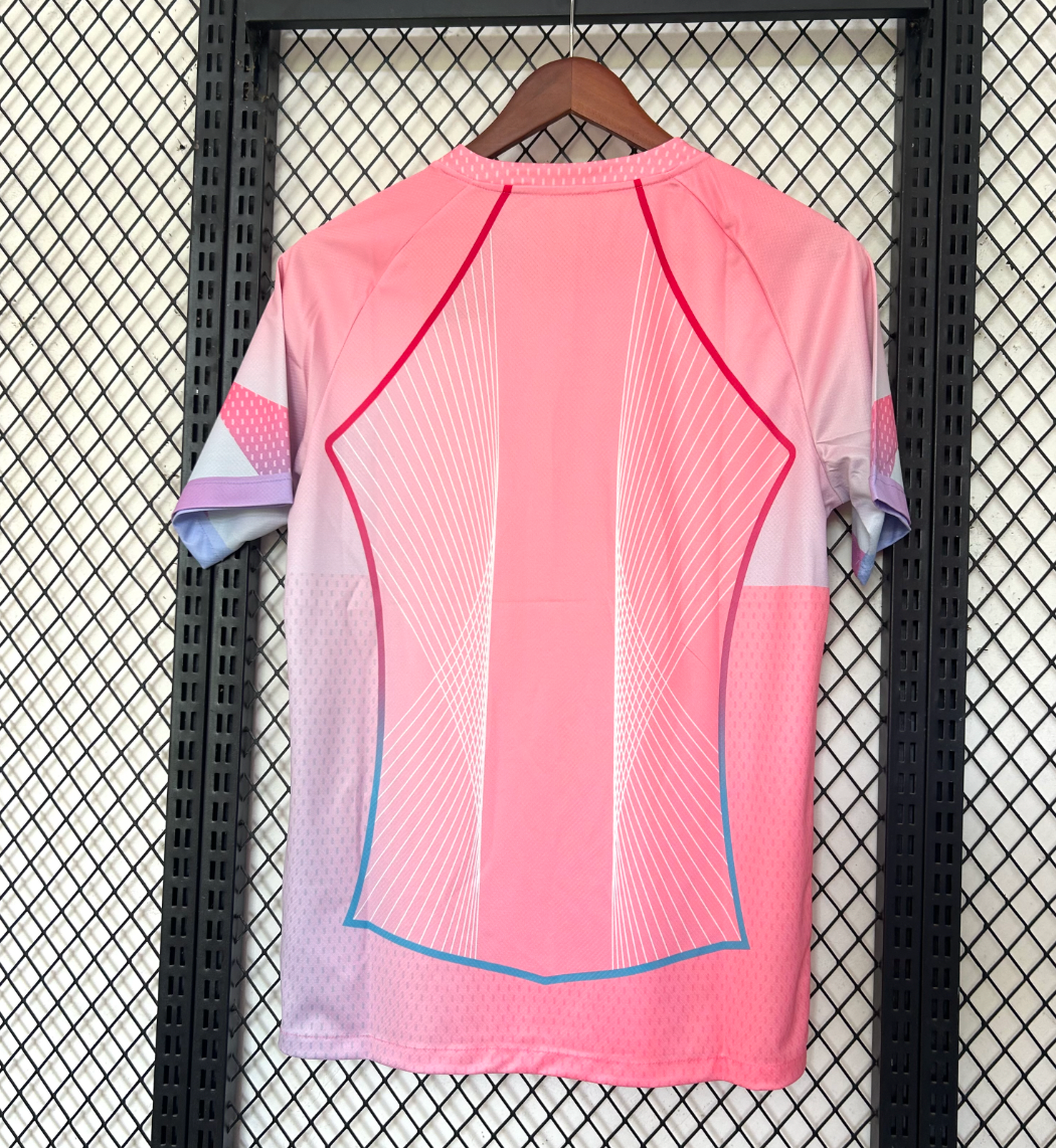 Camisola Infantil Rosa FC Barcelona 2025–26