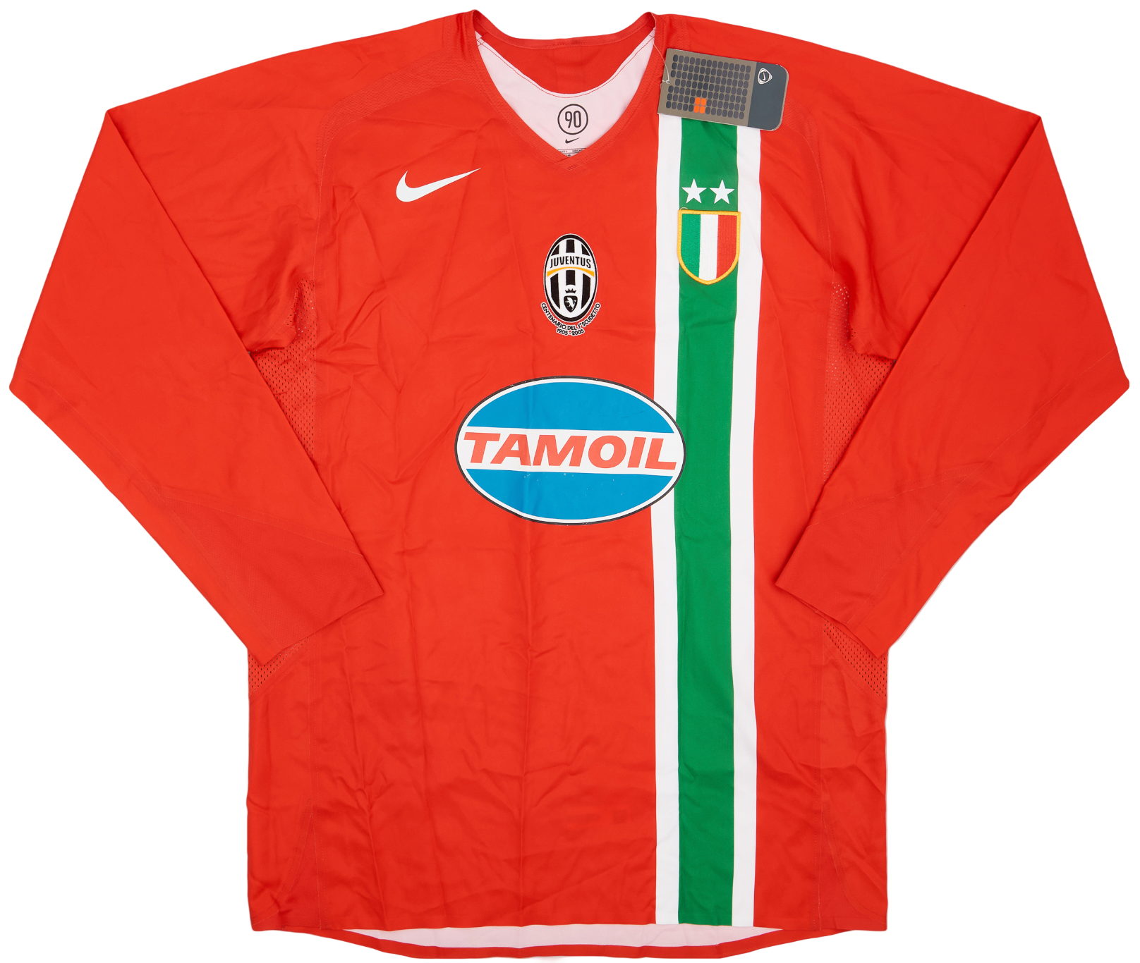 Camisola Retro Juventus 2004–2005 de Manga Comprida