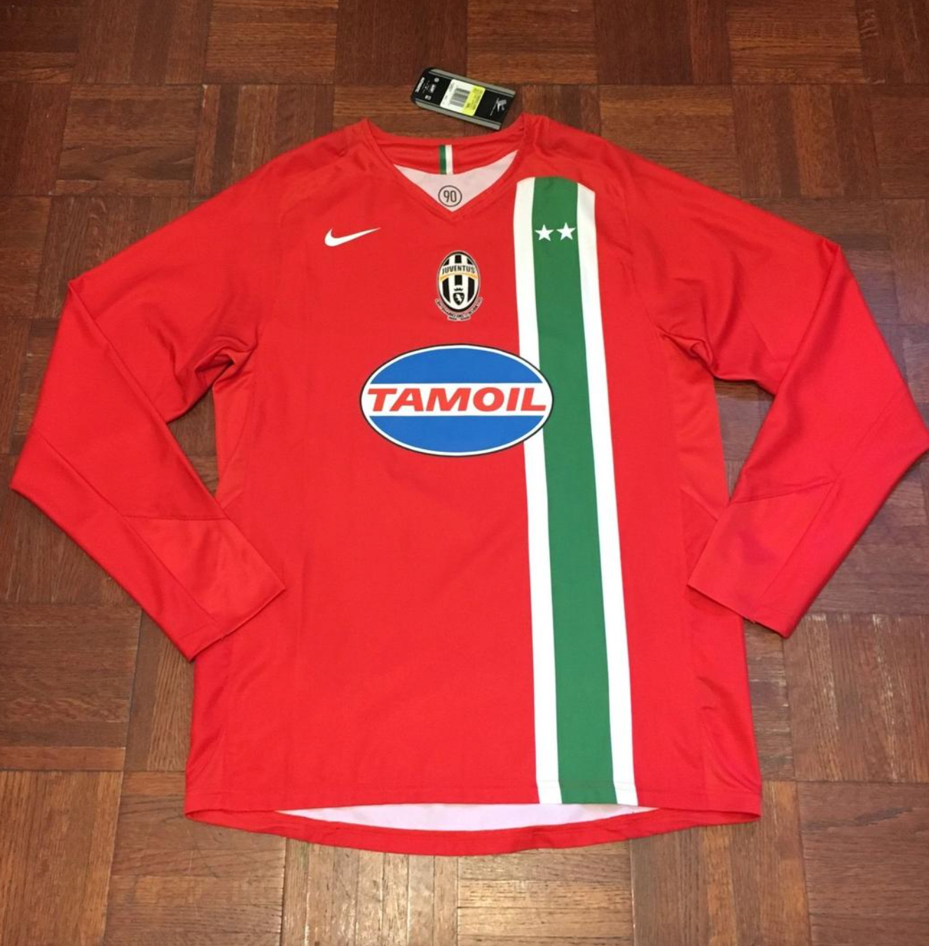 Camisola Retro Juventus 2004–2005 de Manga Comprida
