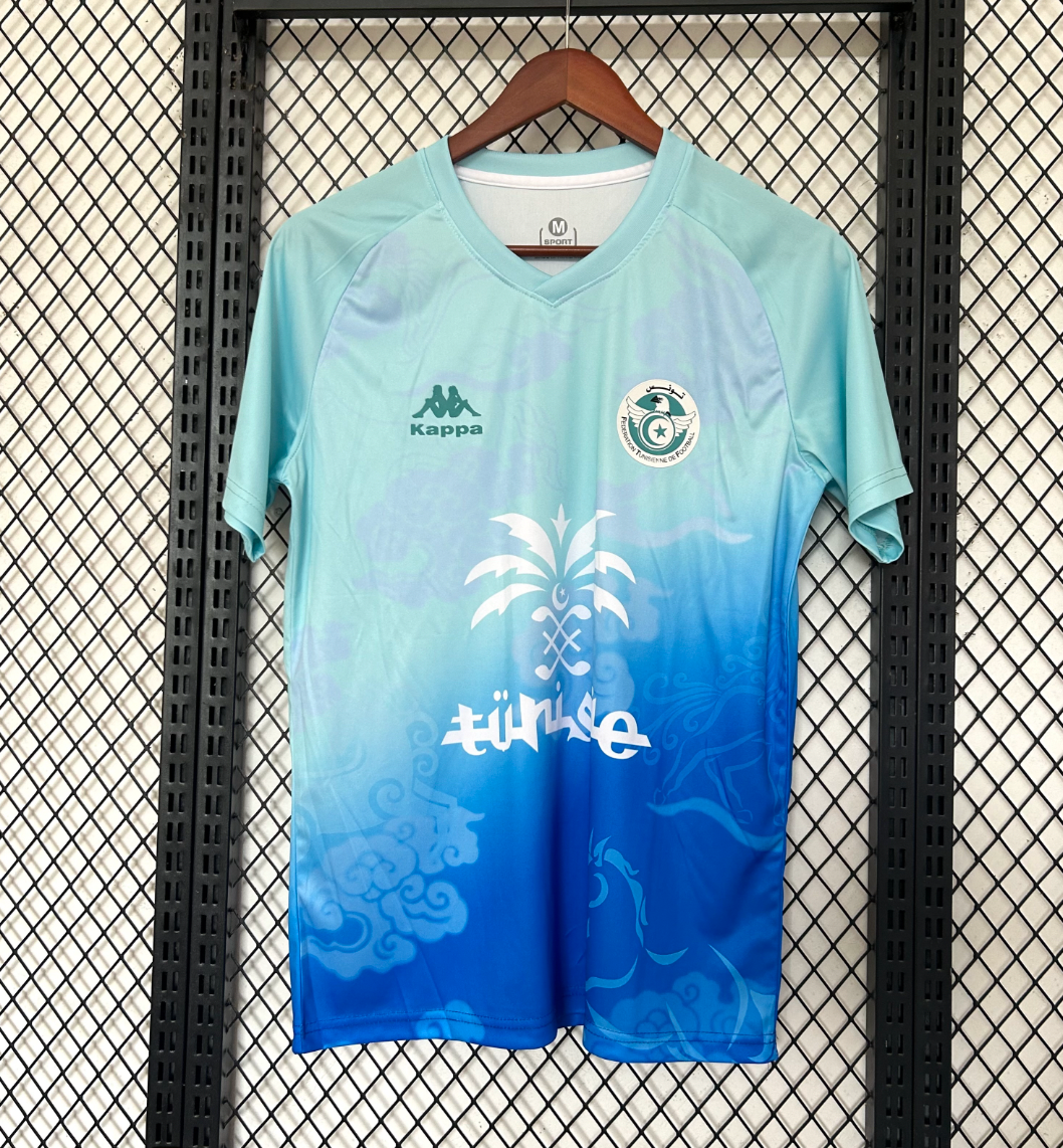 Tunesië Blauw Speciale Editie Shirt 2025/2026
