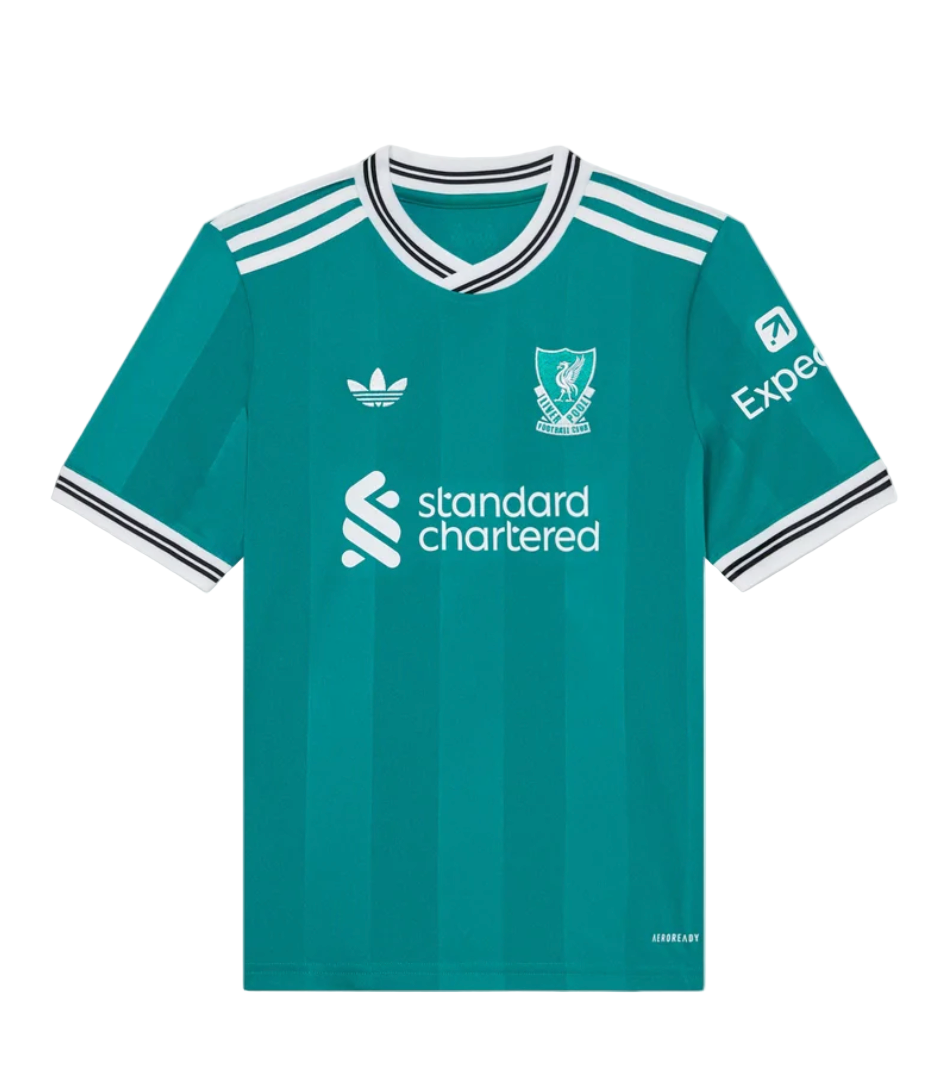 Terceiro Equipamento Verde Liverpool 2025/2026