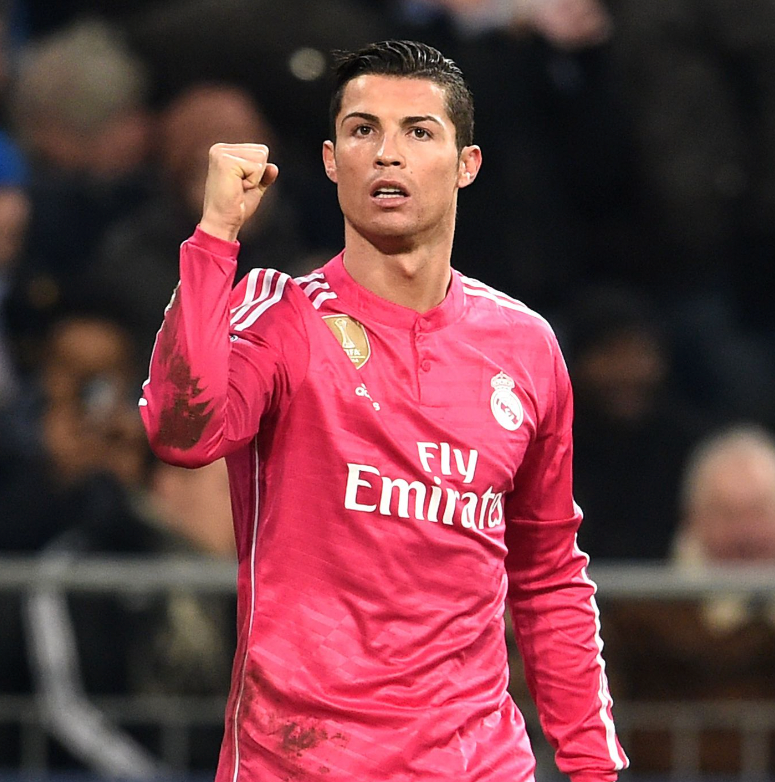 Maillot rétro manches longues rose Real Madrid 2014/2015