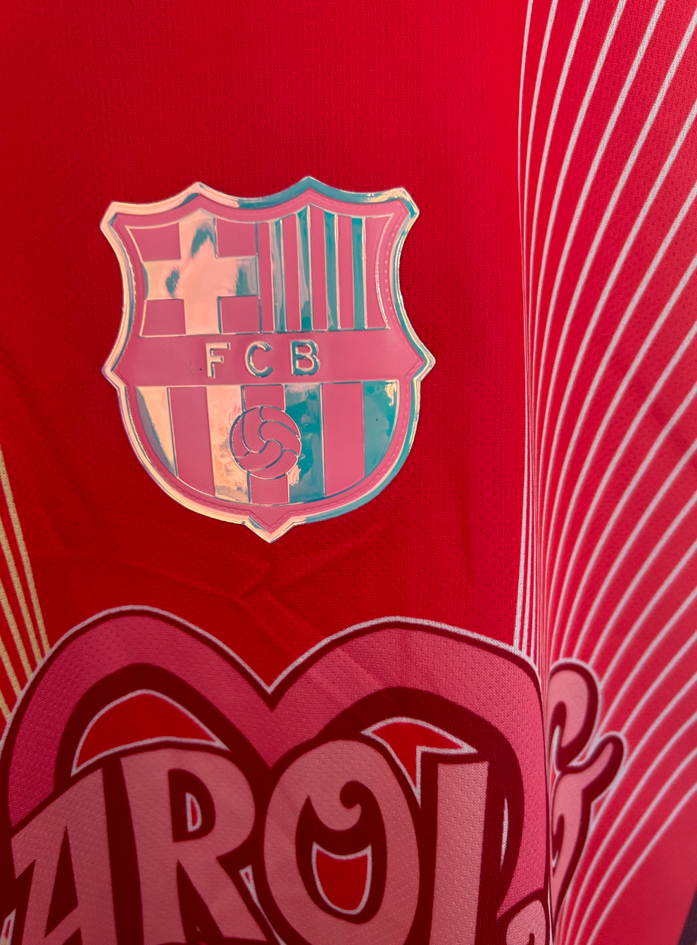Camiseta FC Barcelona Karol G Rosa Edición Especial