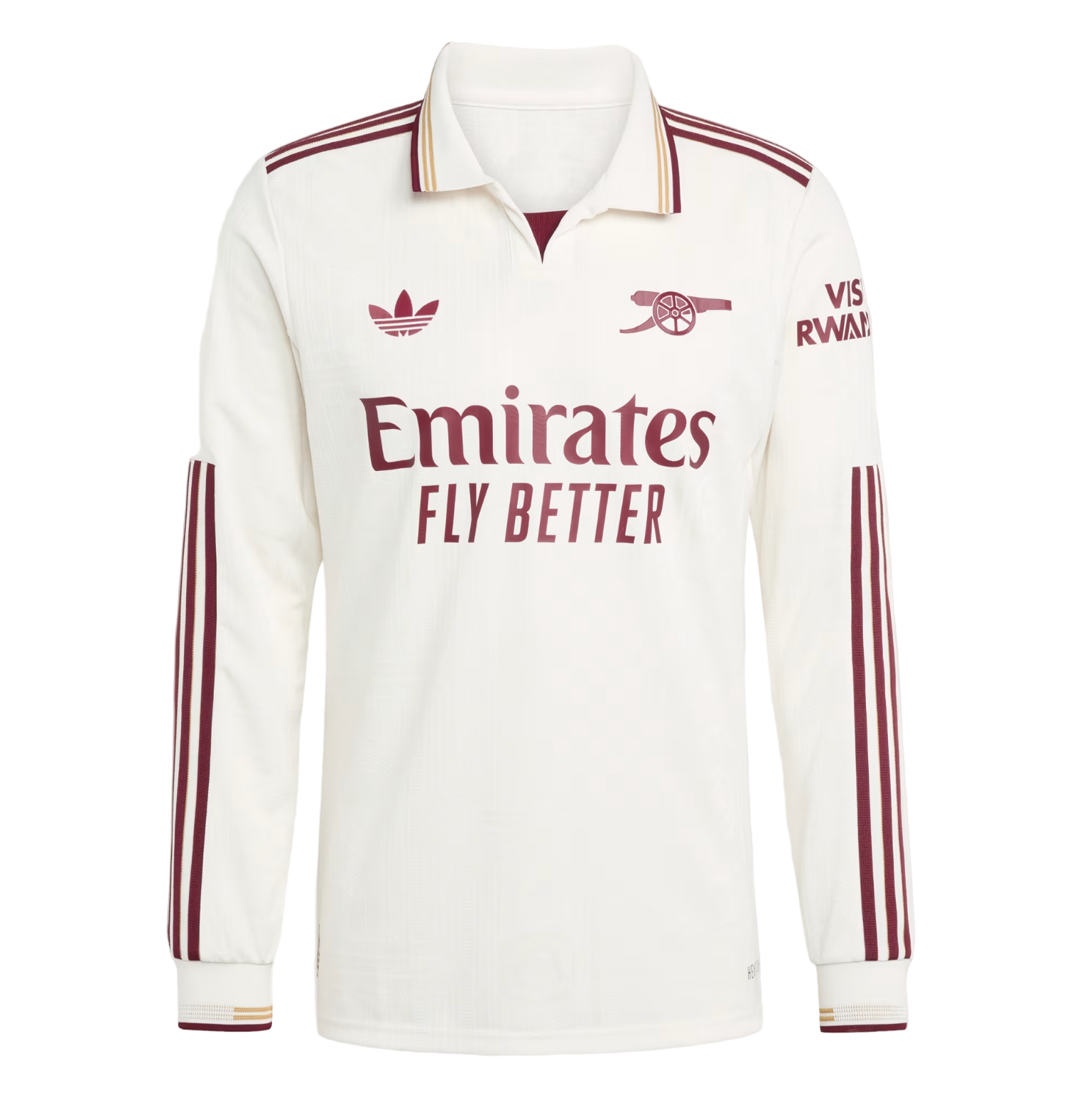 Tercer uniforme de manga larga Arsenal 2025/2026