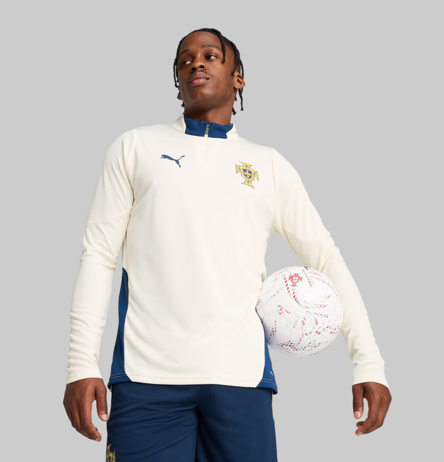 Portugal 2025/2026 Weißer Trainingsanzug