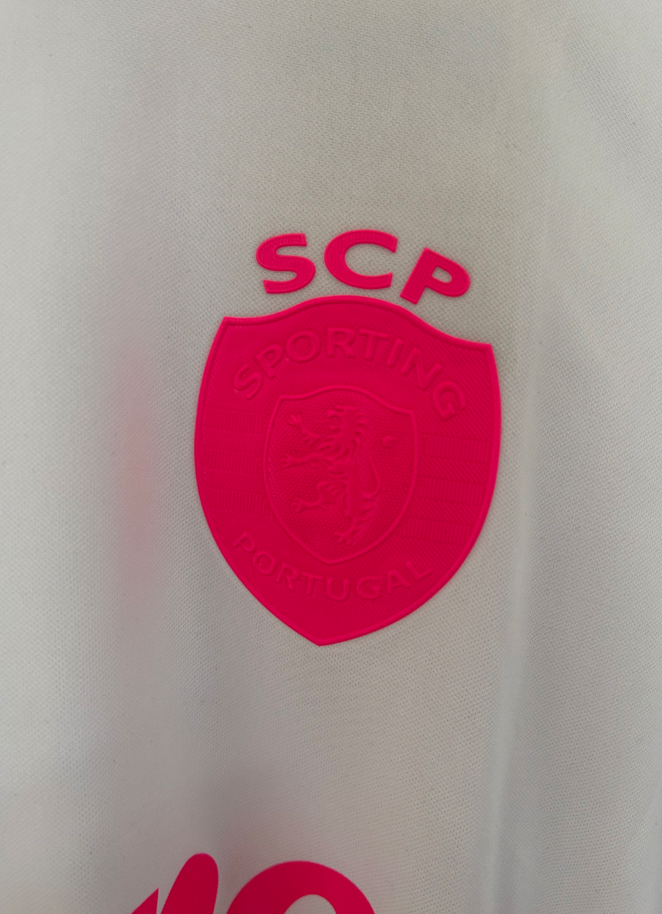 Maglia Sporting Lisbona Bianca e Rosa 2026