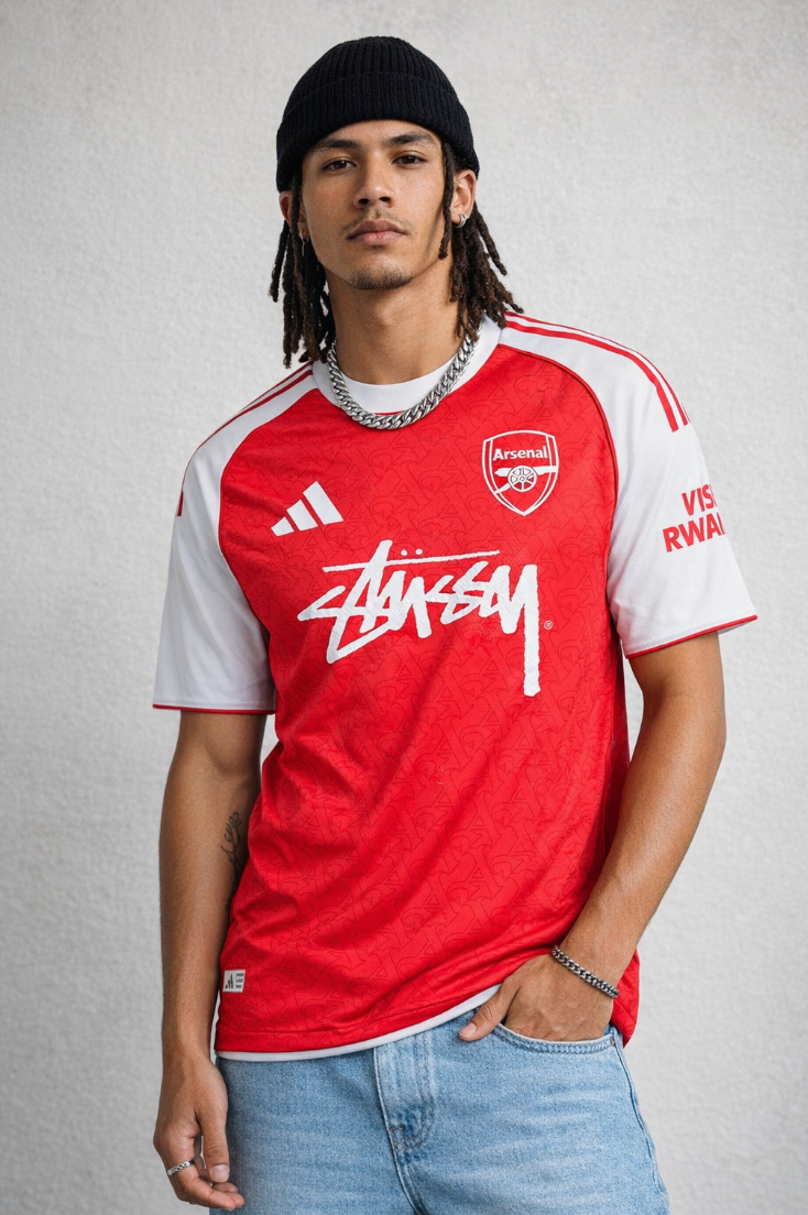 Arsenal x Stussy Concept kit