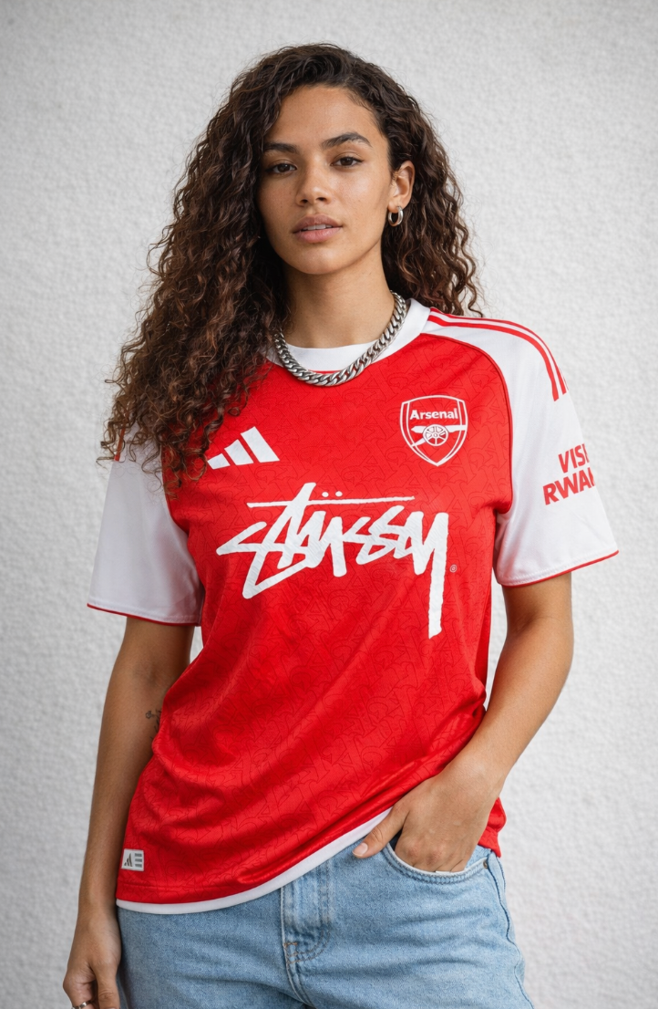 Arsenal x Stussy Concept kit