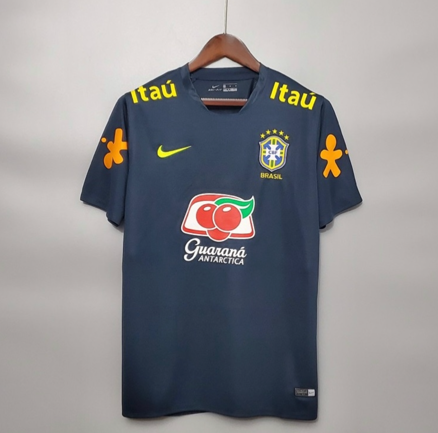 Camisola Guaraná Cinzento Escuro Brasil