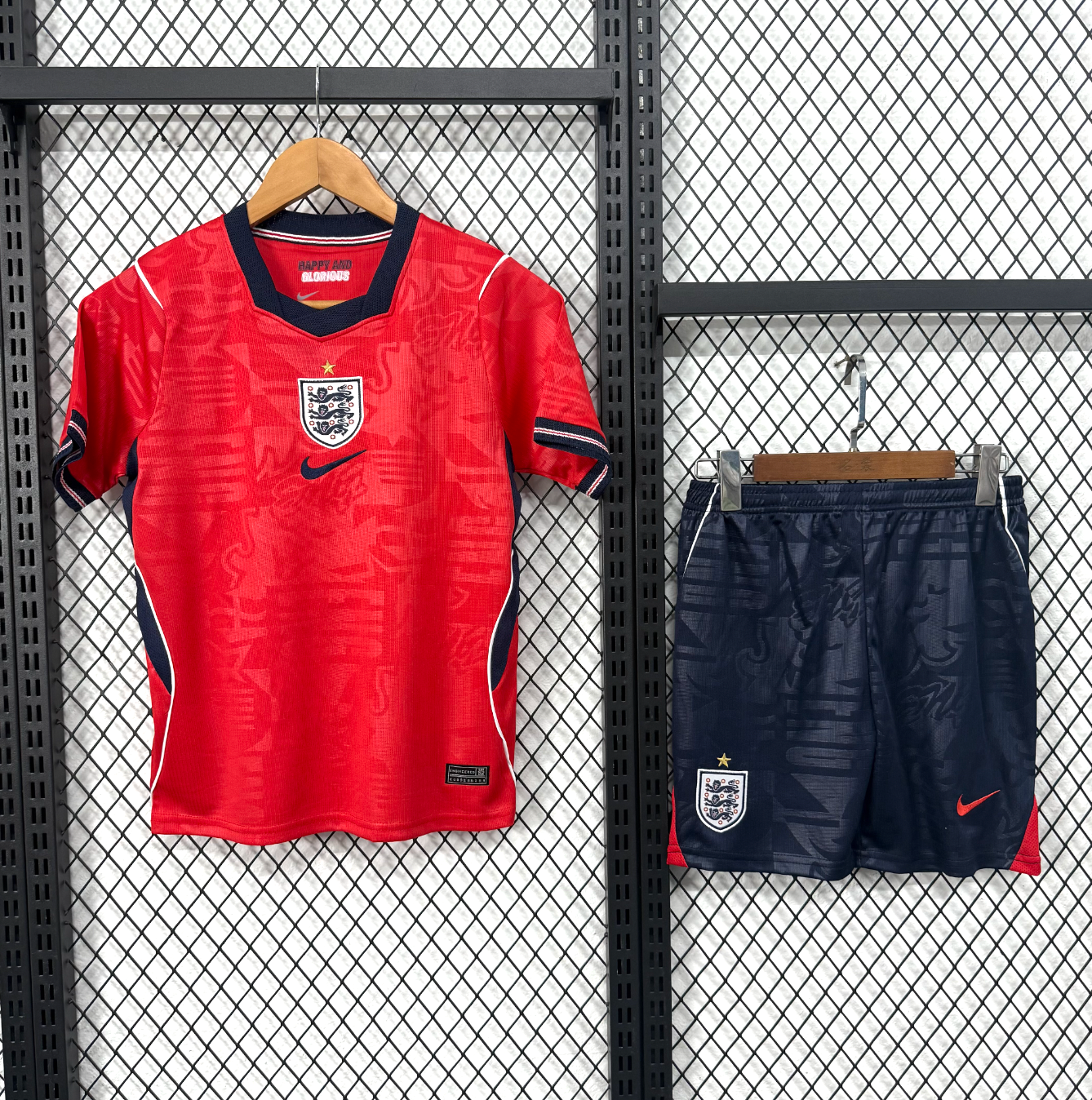 England Kids Jersey 2026 World Cup Red