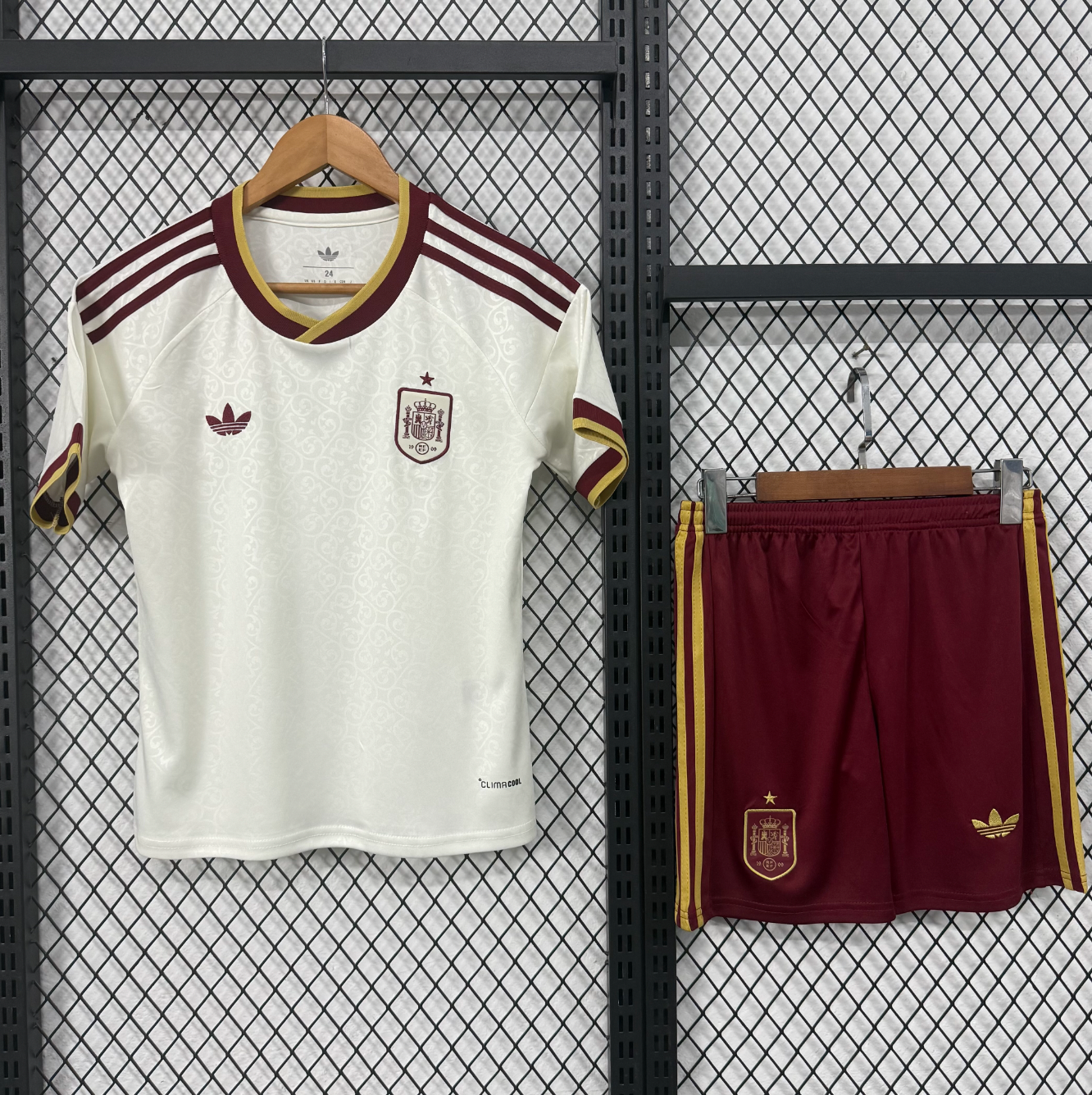 Spain Away Jersey 2026 Kids World Cup edition