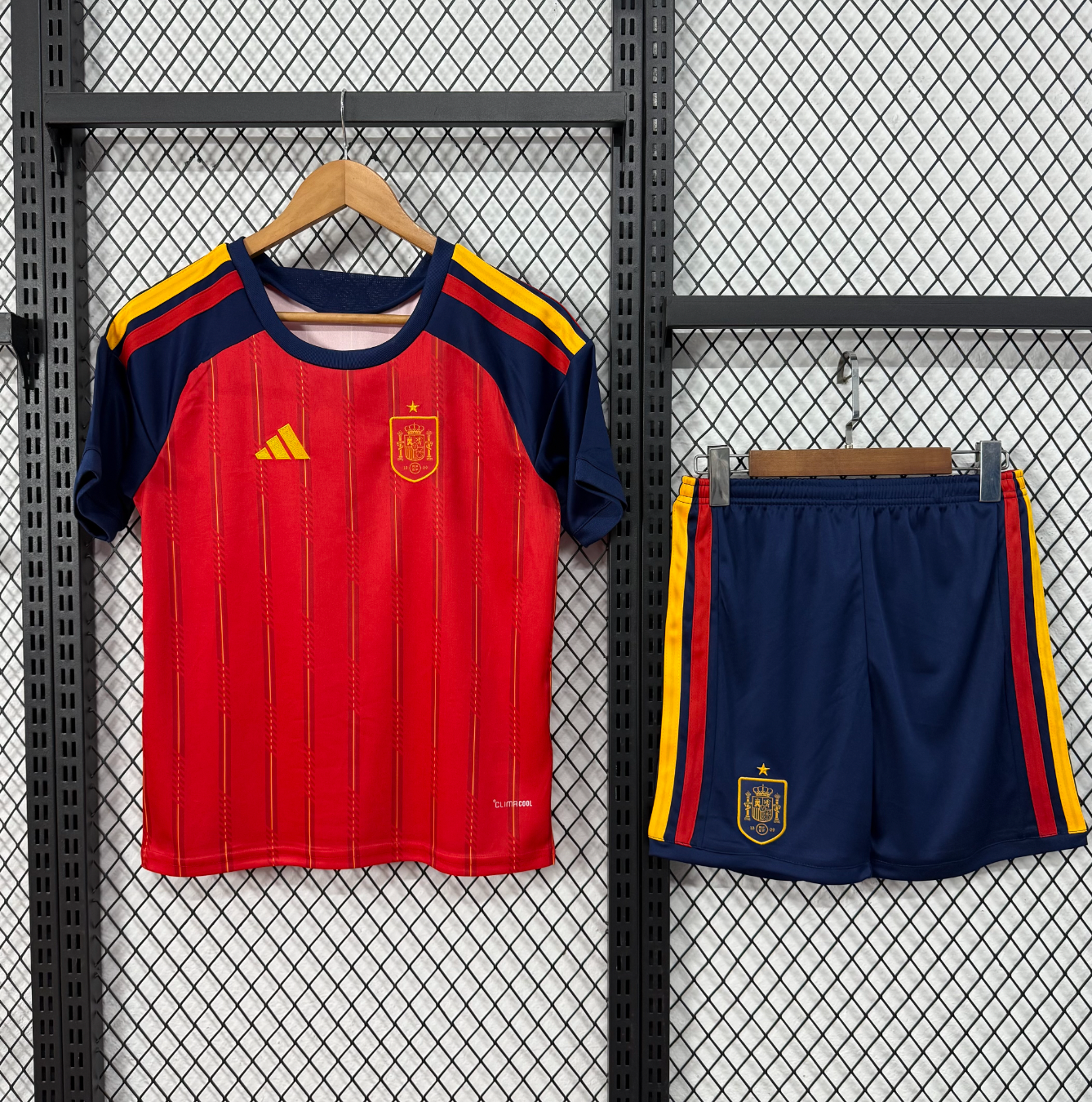 Camiseta infantil local España edición Copa Mundial 2026