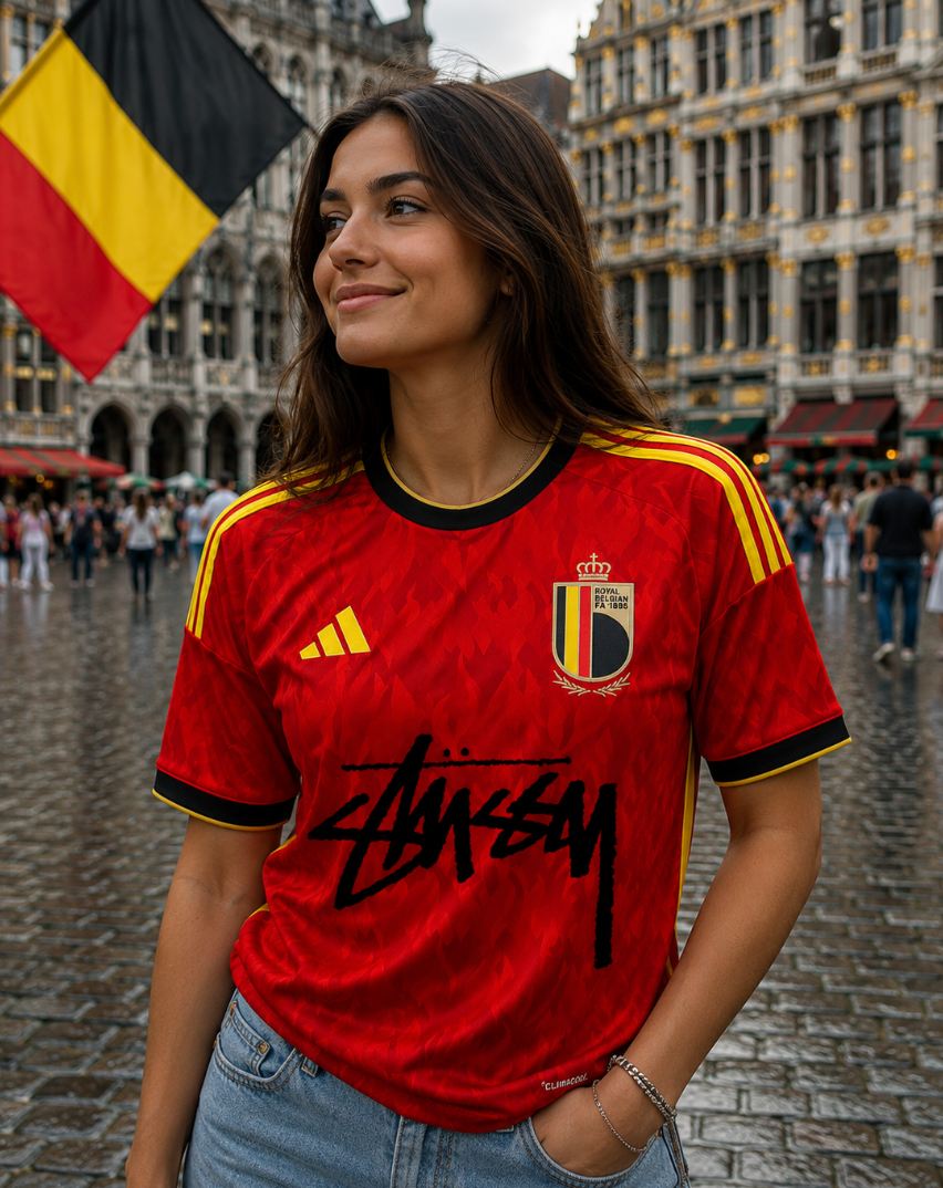 Belgium Stussy Jersey 2026