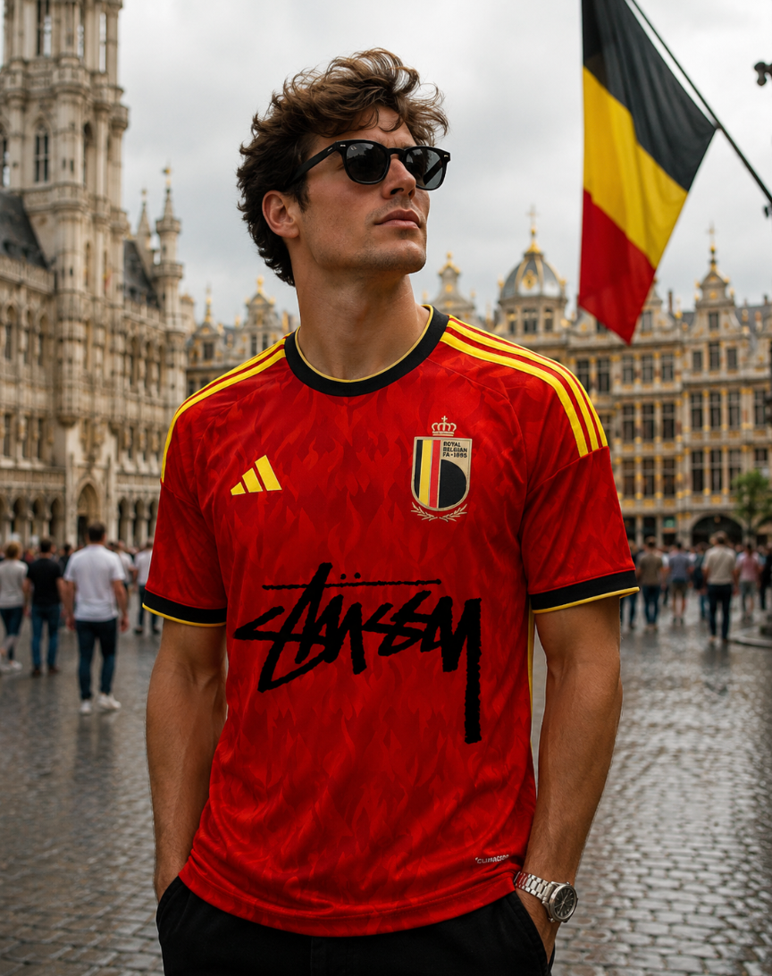 Belgium Stussy Jersey 2026