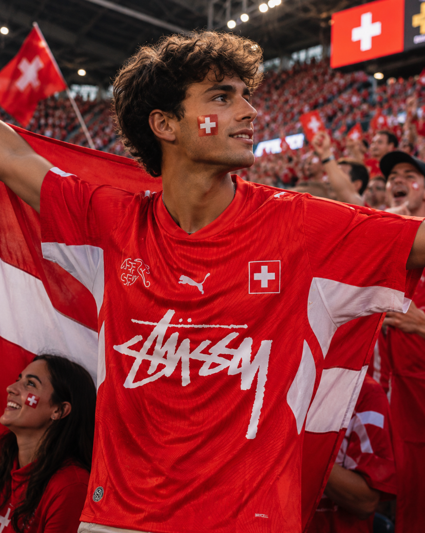 Switzerland X Stussy Special Edition Jersey