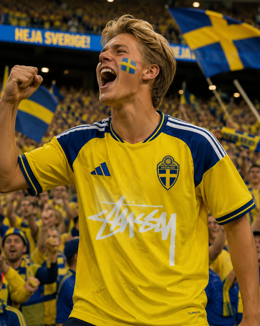 Sweden X Stussy Special Edition Jersey 2026