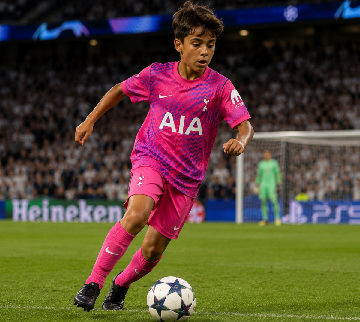 Tottenham 2026/2027 Pink Kids Jersey