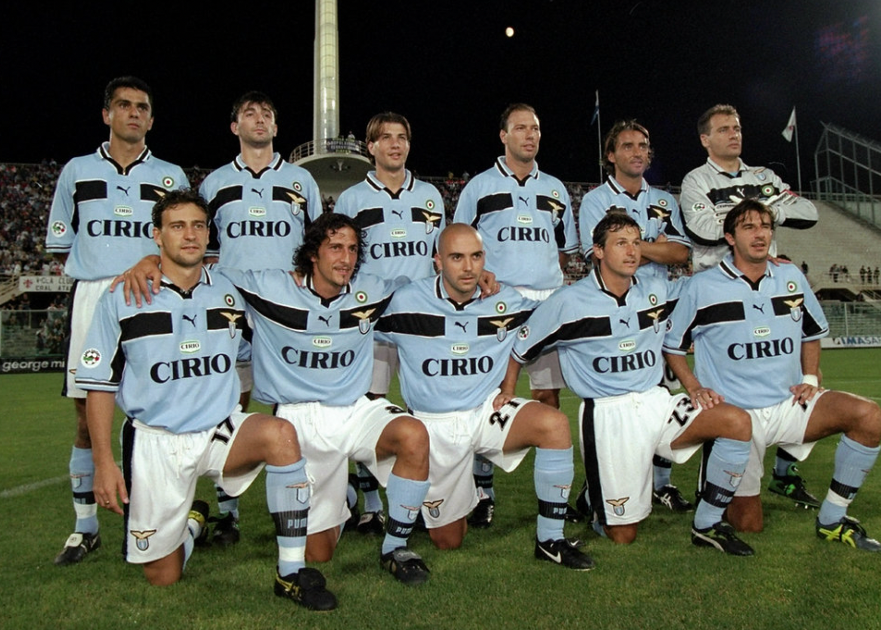Lazio retro home jersey 1998 1999