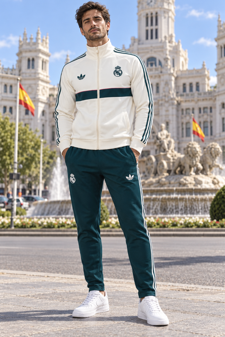 Real Madrid 2026/2027 White Tracksuit