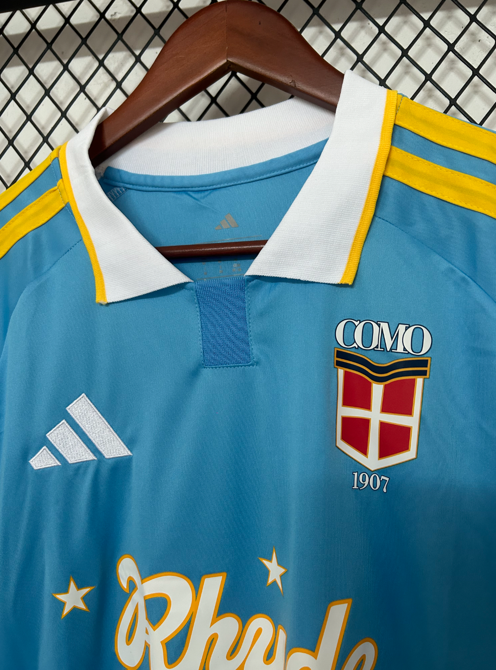 Como X Rhude football jersey