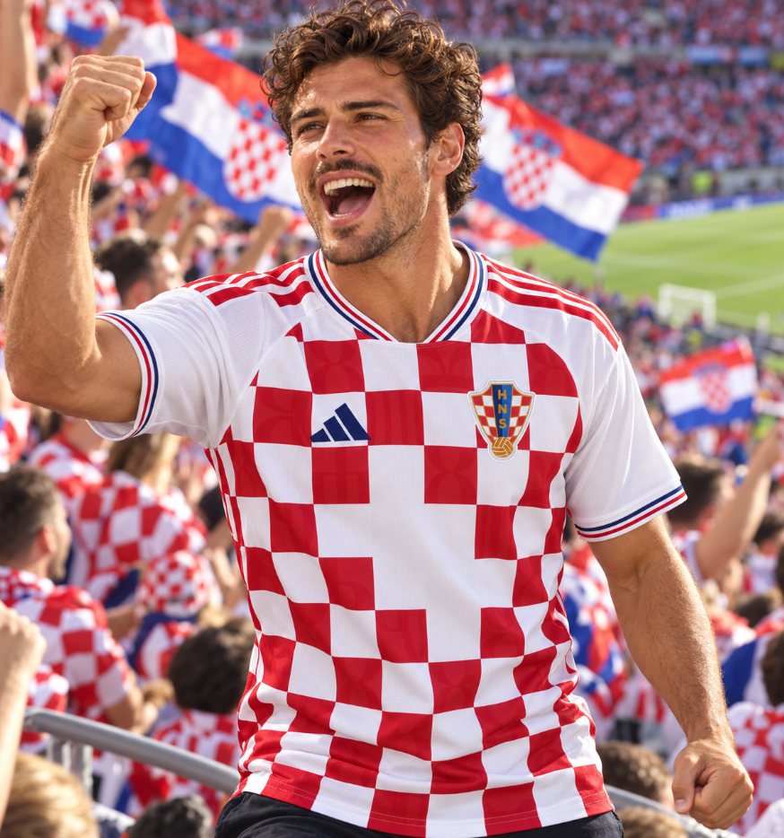 Croatia 2026/2027 Home Jersey
