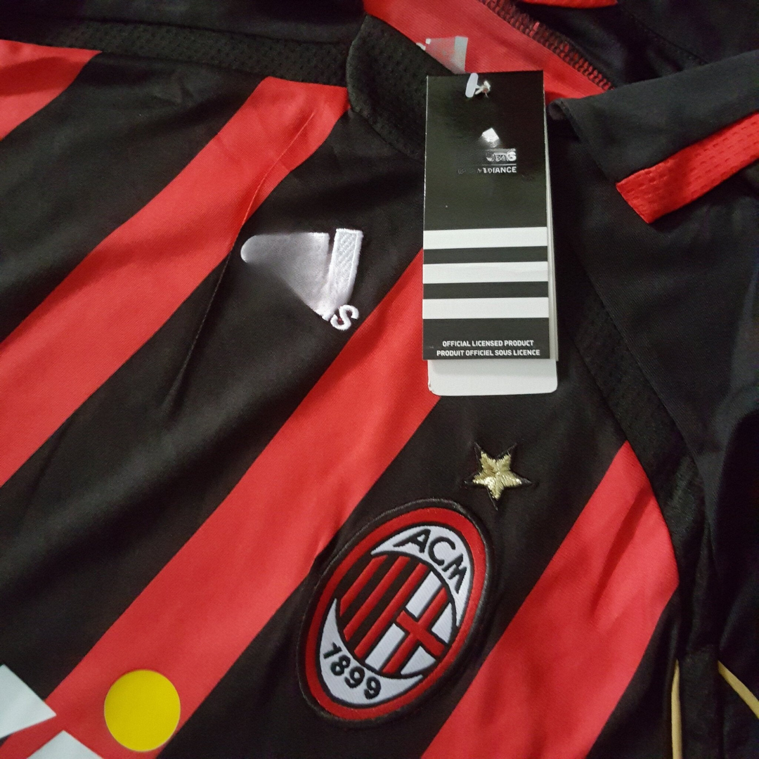 Equipamento Retro AC Milan Casa 2006-2007
