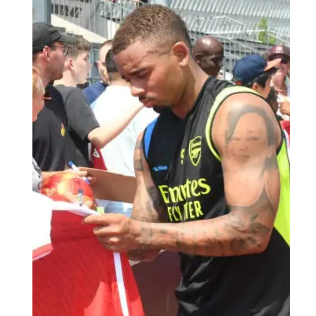 Allenamento pre-partita Arsenal Set estivo nero senza maniche 2023/2024