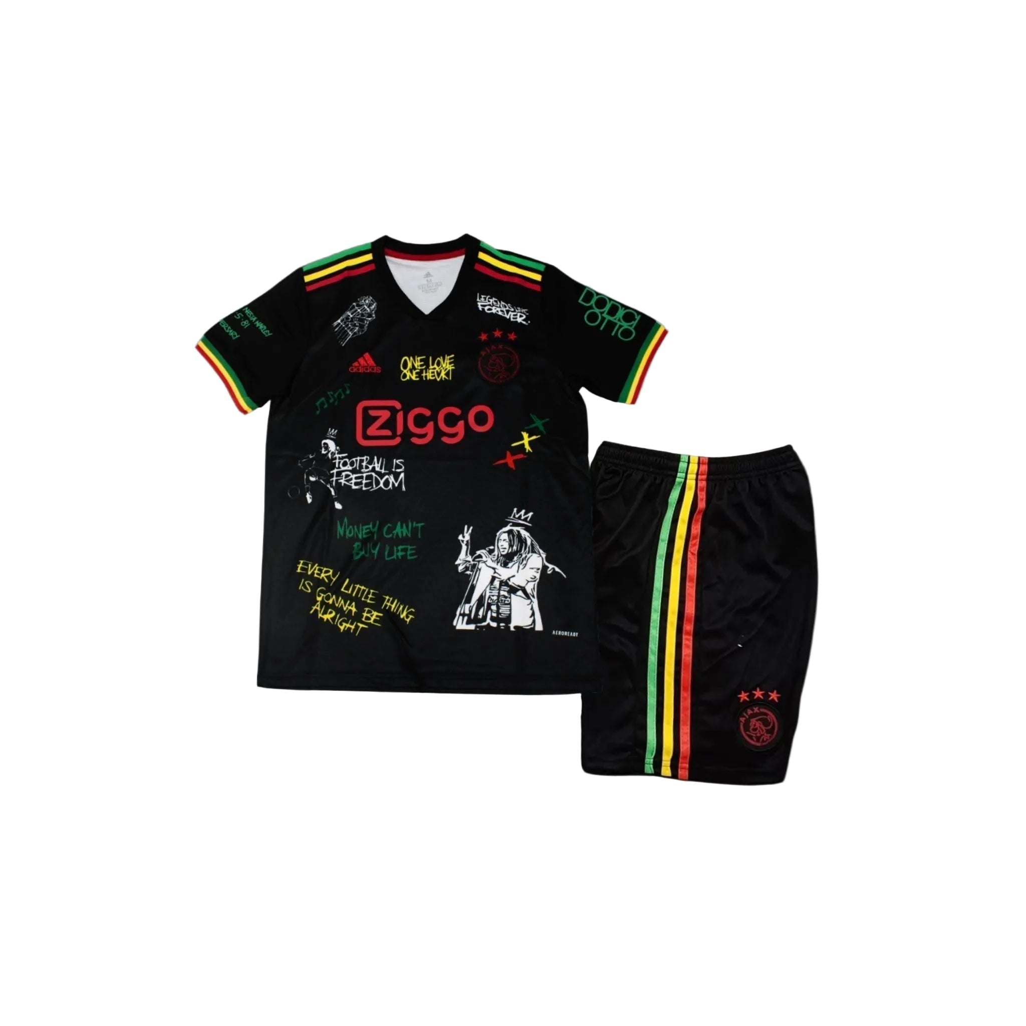 Camisola Infantil Ajax Bob Marley