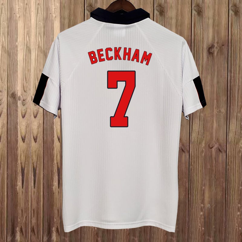 1998 England Heim Retro-Trikot