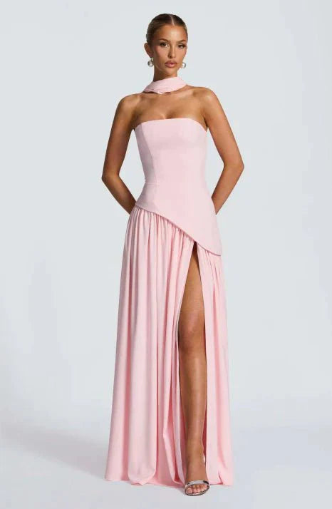 Ball Gown Women Elegant Flowing Maxi Fit Timeless Style