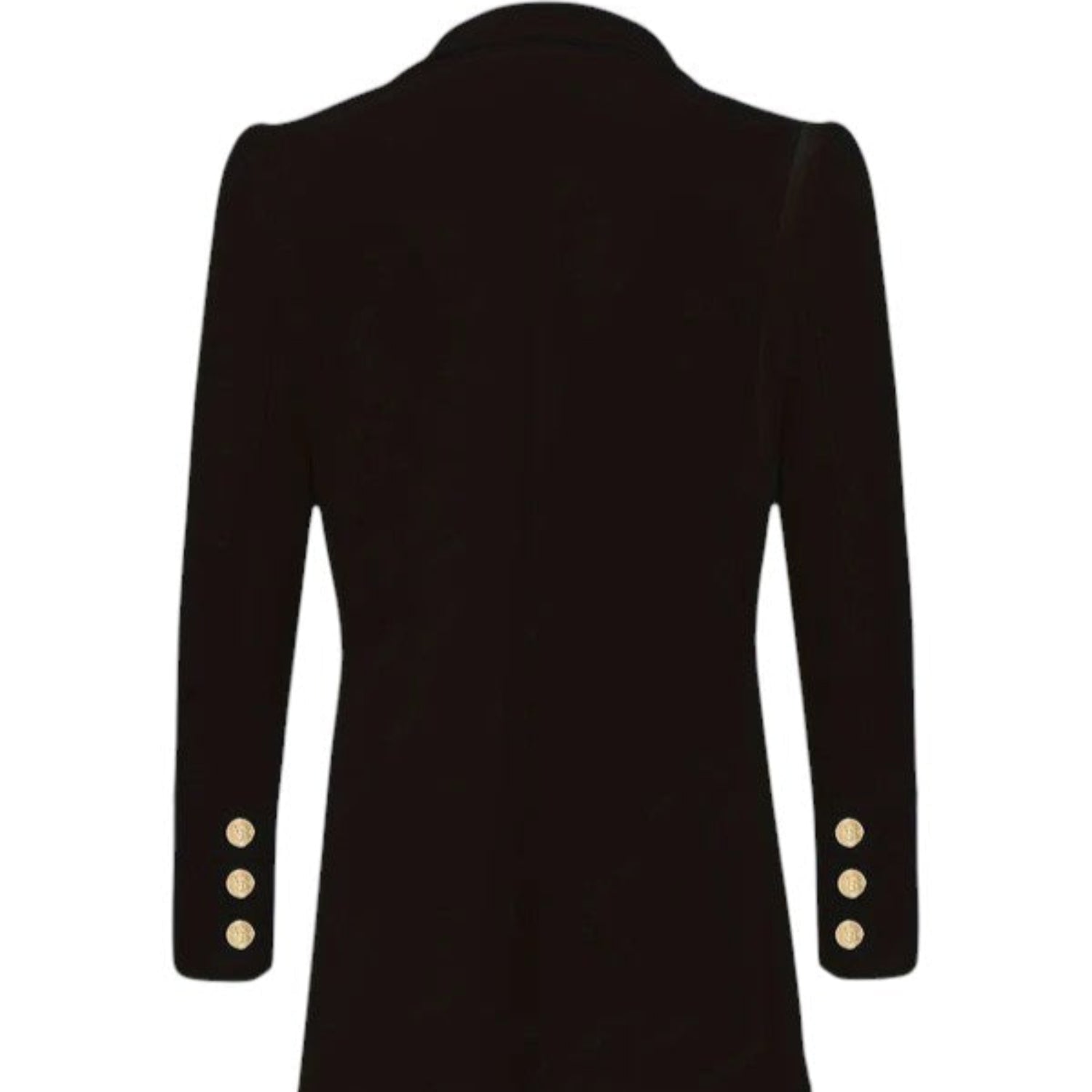 Blazer Damen Doppelreihig, maßgeschneidert, goldene Knöpfe, formelle Jacke