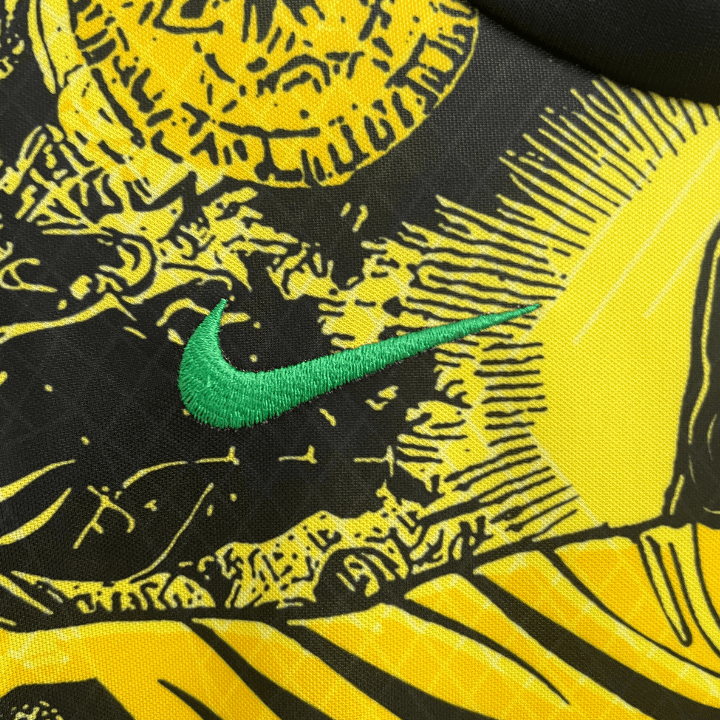 Brazil Jesus Christ the Redeemer Kids Jersey – Yellow Edition