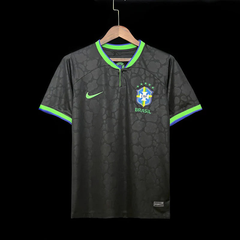 Equipamento preto Brasil padrão leopardo 2024