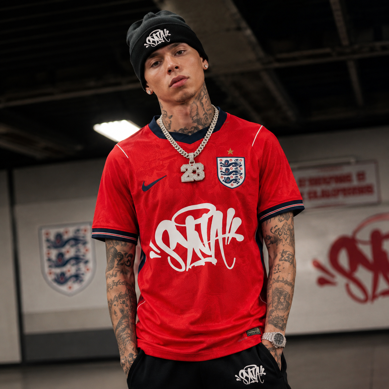 Engeland x Central Cee Syna Wereld Special Edition Tenue