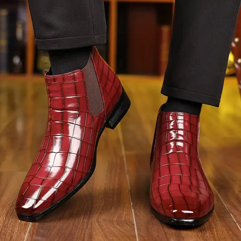 Botines Chelsea para hombre, elegantes, refinados y modernos para uso diario