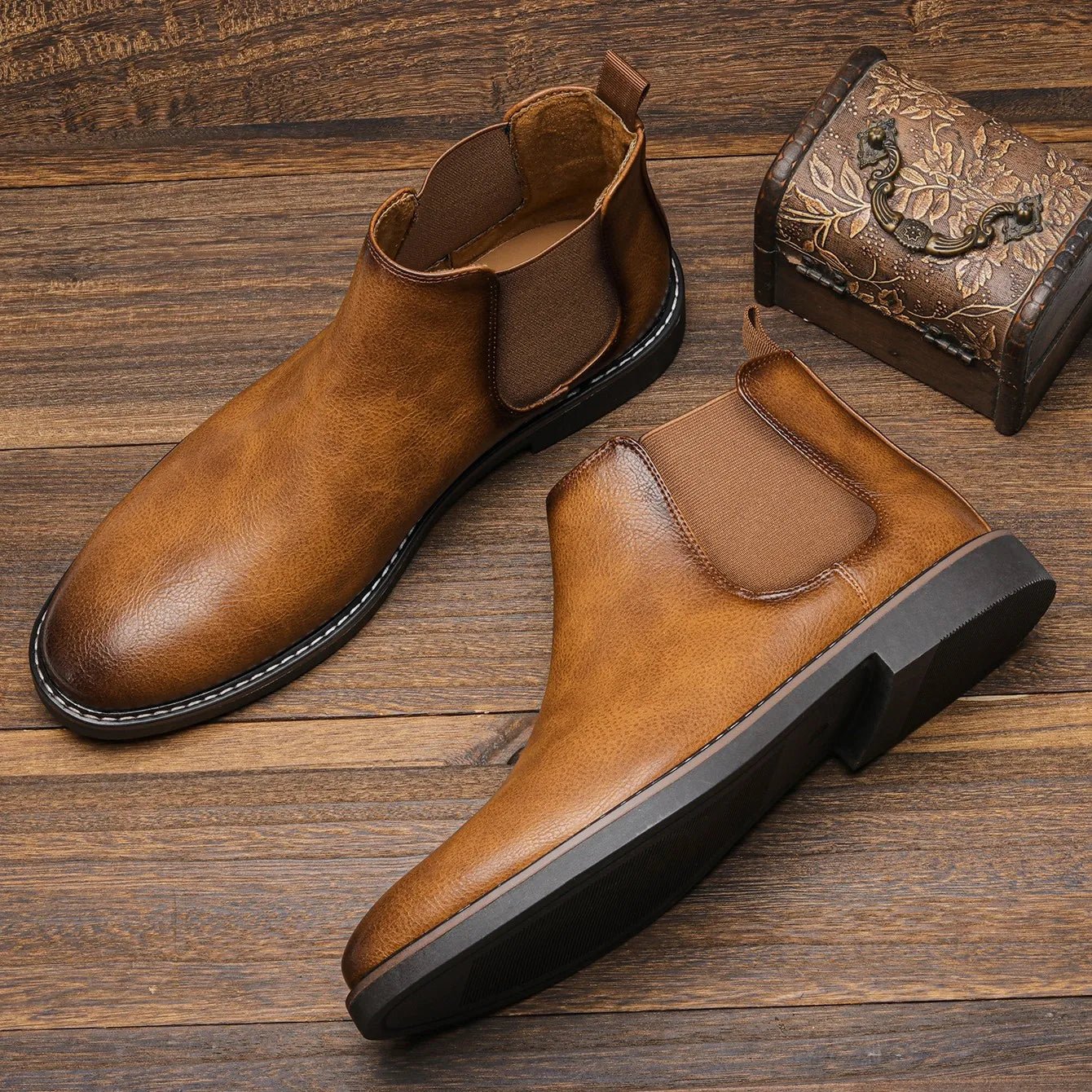 Chelsea-Stiefel Herren Elegant Vielseitig