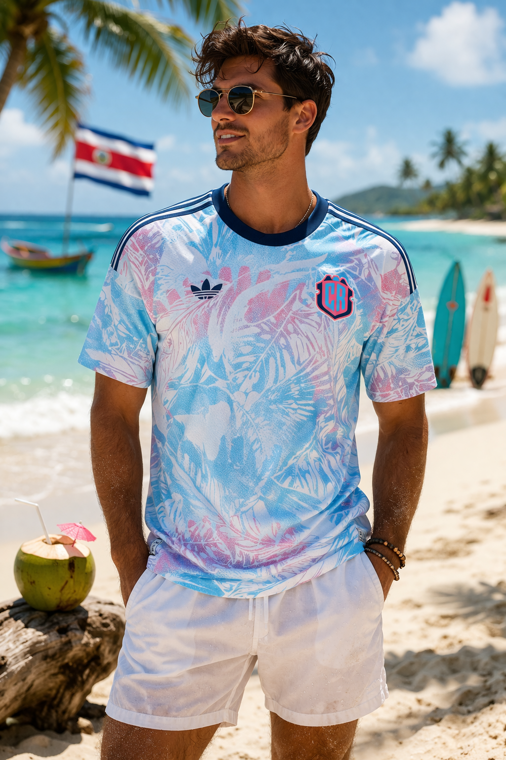 Camiseta de visitante de Costa Rica Copa Mundial 2026