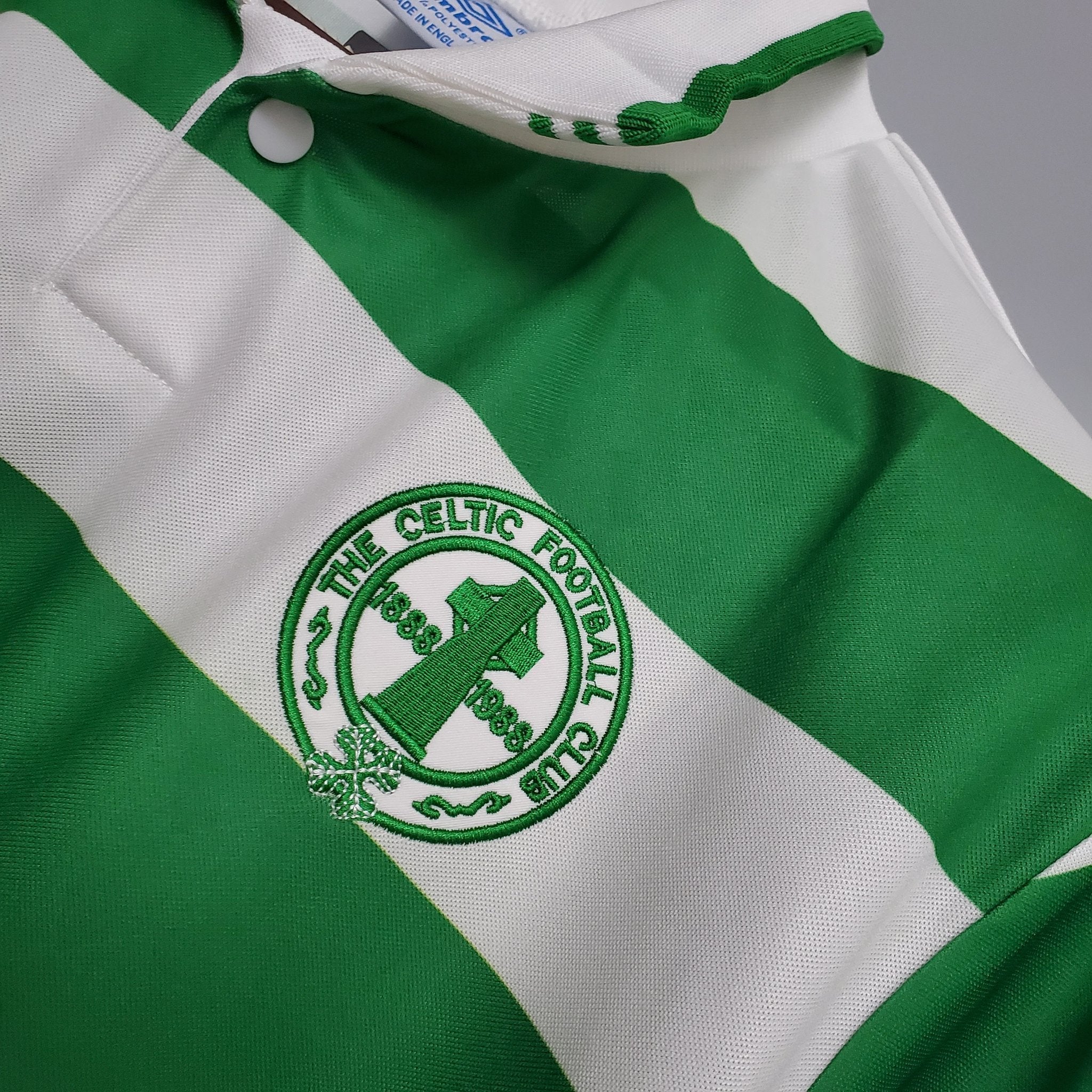 Camiseta retro local Celtic Glasgow 1987-1989