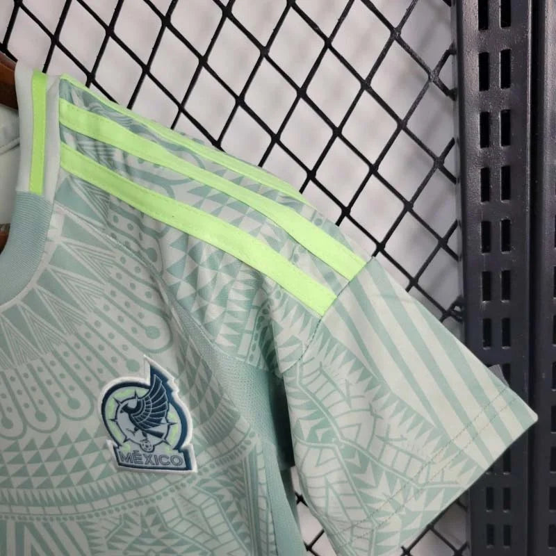 Camisola de Jogo Fora México 24/25 Infantil