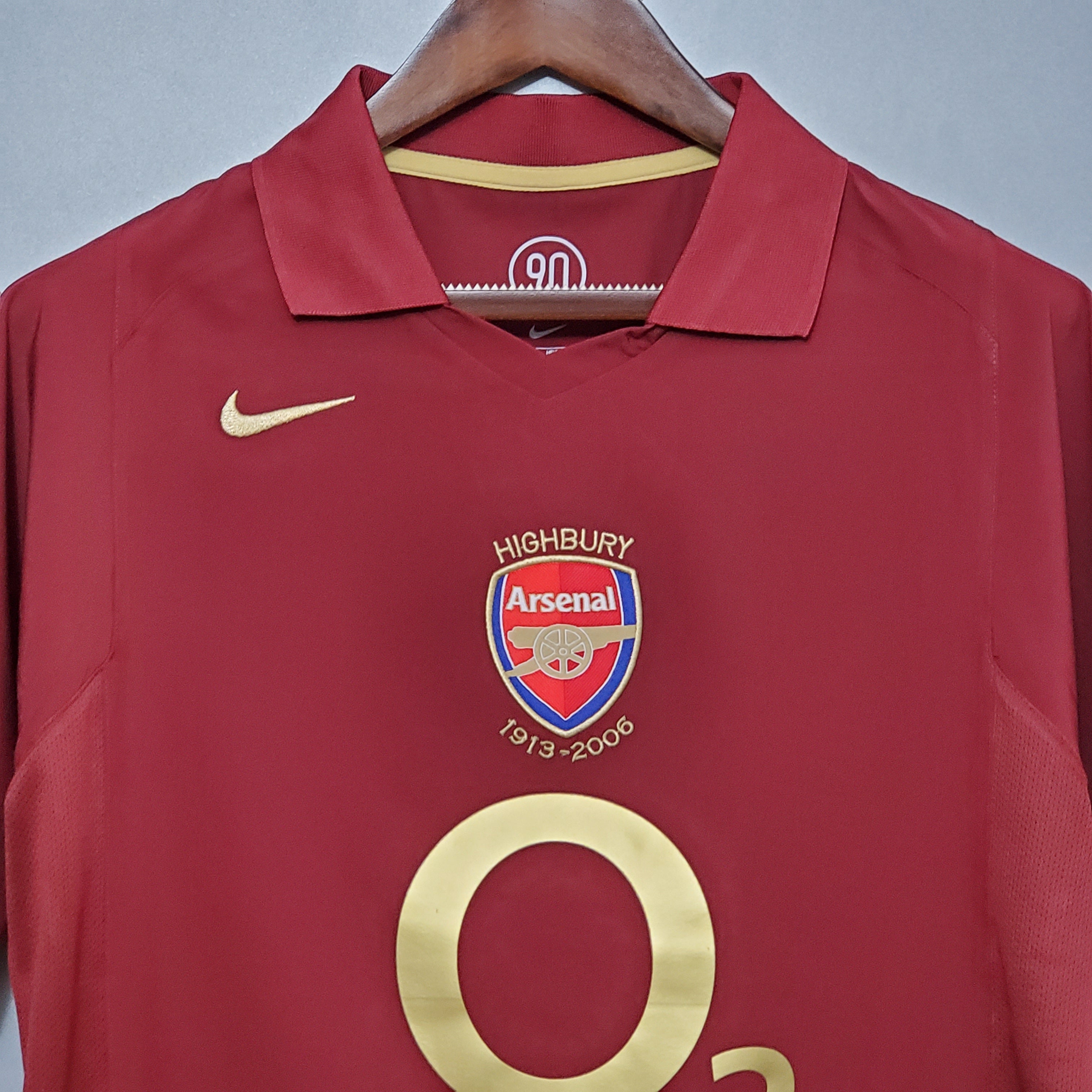 2005-2006 Arsenal Heim Retro Kit