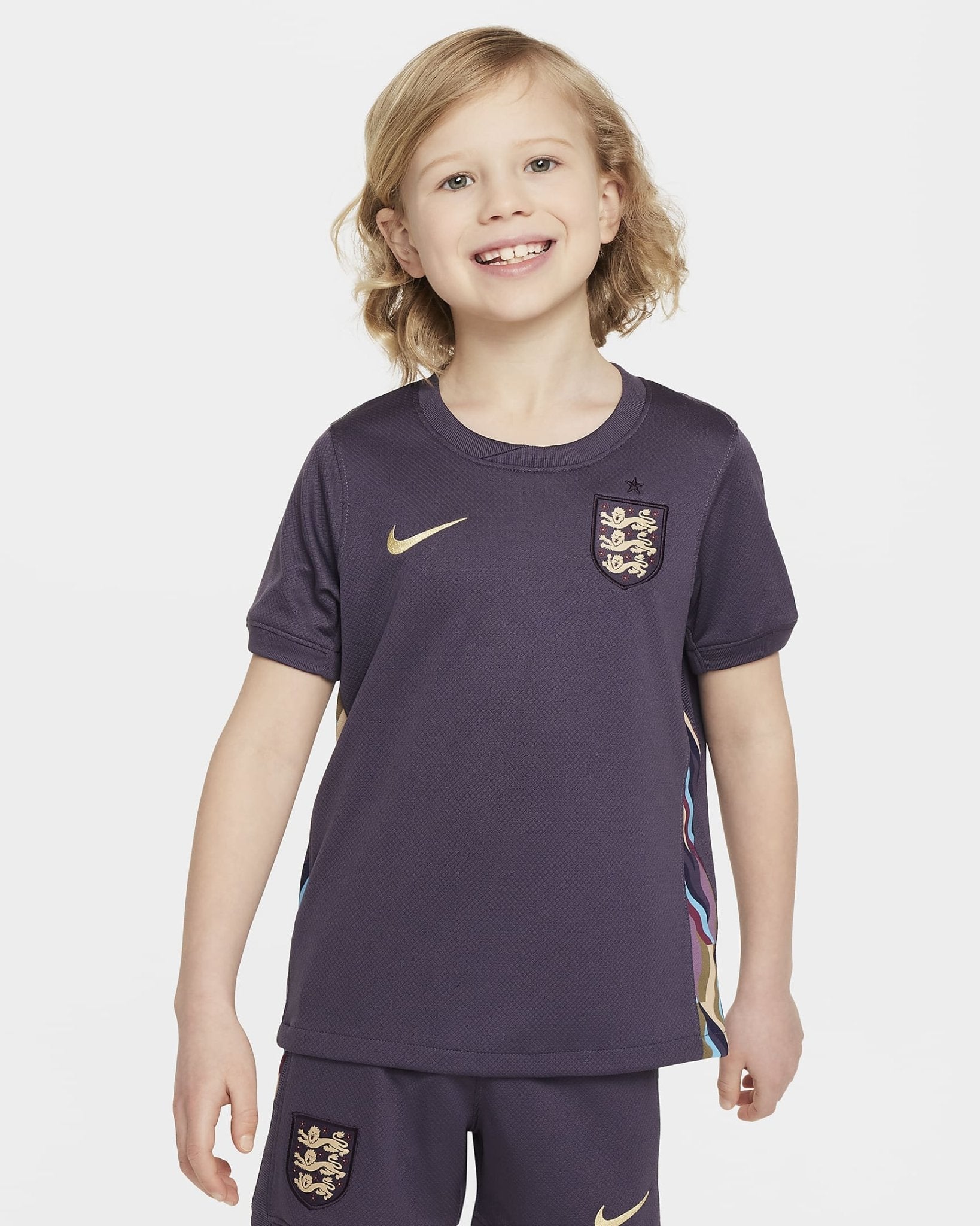 Equipamento Alternativo Inglaterra Crianças 2024/2025