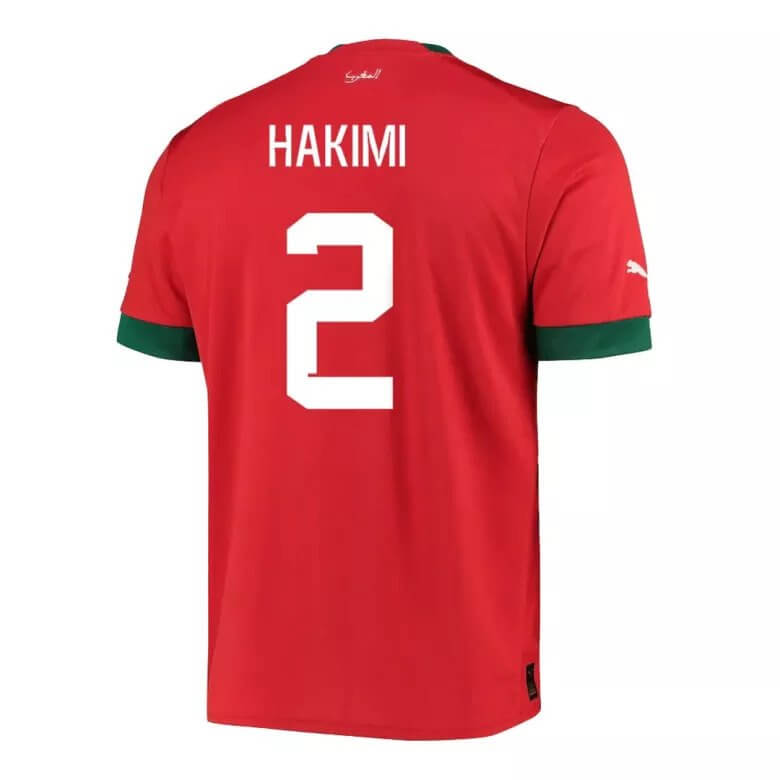 Camiseta local HAKIMI 2 Marruecos Copa Mundial 2022