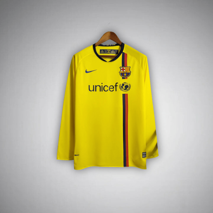 Kit Visitante de Manga Larga FC Barcelona 2008-2009