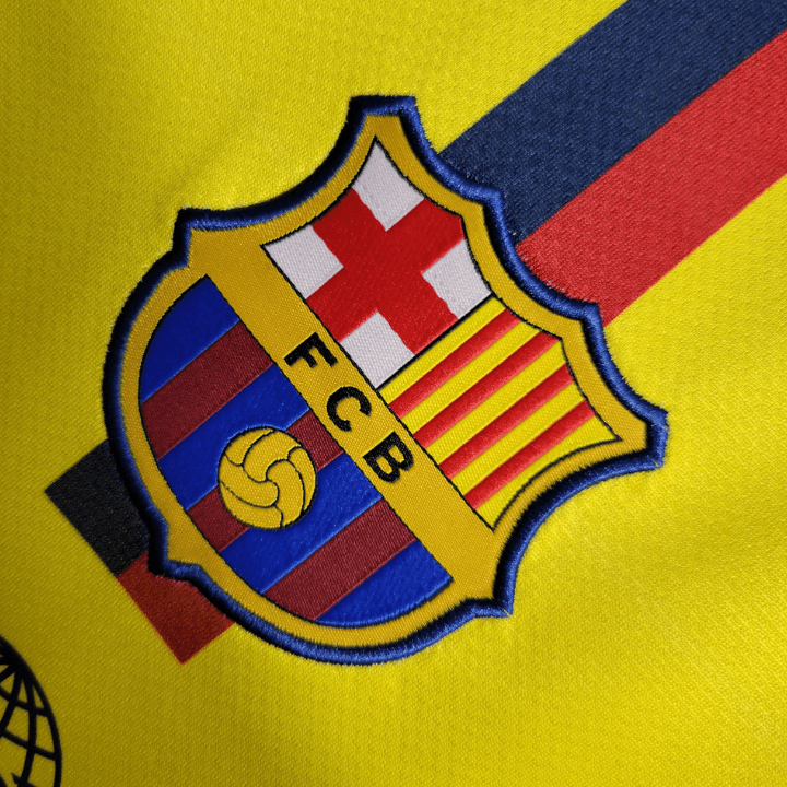 Kit Visitante de Manga Larga FC Barcelona 2008-2009