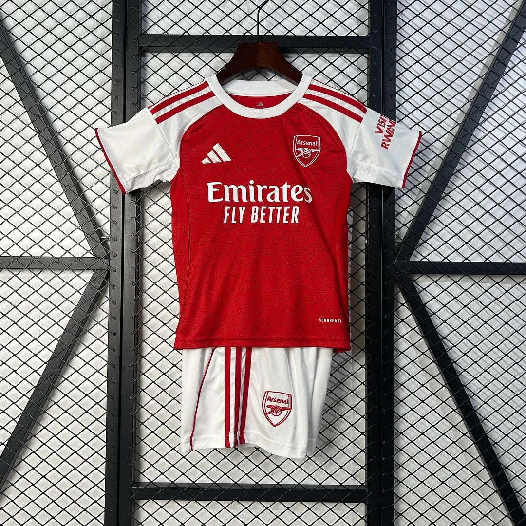 Equipación local infantil Arsenal 2025/2026