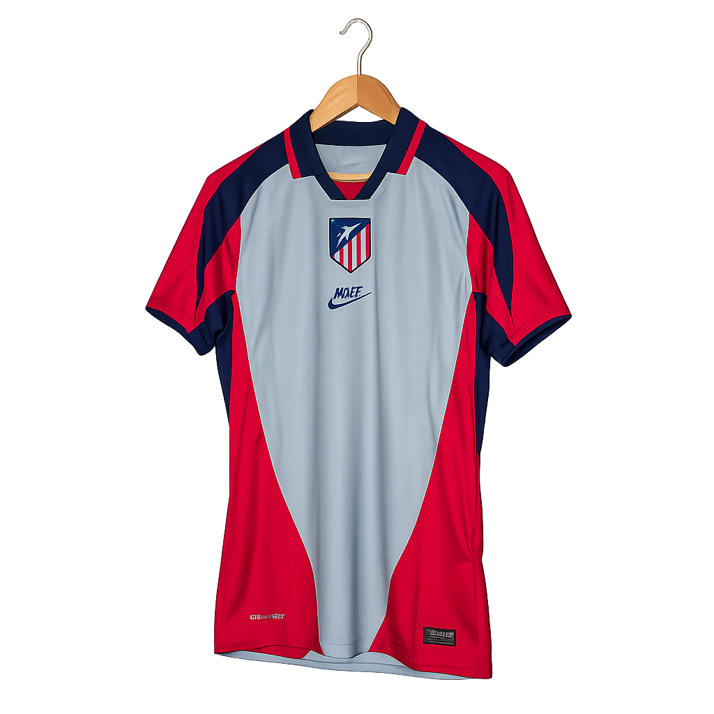 Tercer uniforme Atlético de Madrid 2026-2027 (gris)